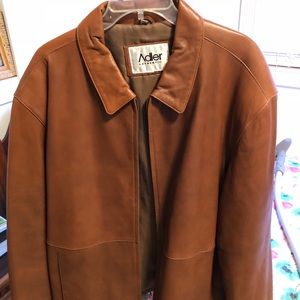 Adler authentic men’s lamb skin jacket XL